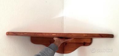 Mensole ad angolo in legno 