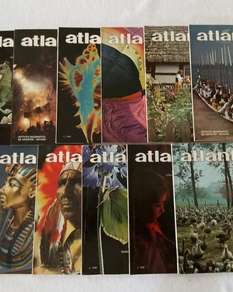 Atlante Istituto Geografico DeAgostini-Annata 1978