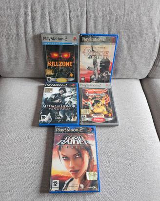 Giochi PS2: Killzone, Tomb Raider, Tekken