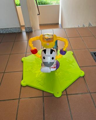 Zebra Saltella e Gira Fisher - Price