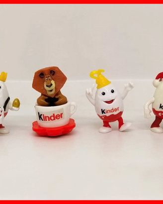 Lotto personaggi Kinder sorpresa giochi vintage