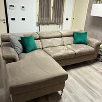 Divano poltrone e sofà con penisola reversibile