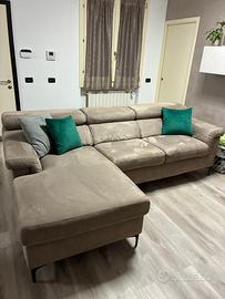 Divano poltrone e sofà con penisola reversibile