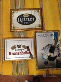 Tris Specchi Vintage Birra e Prosecco - Cornici Co