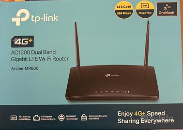 Router Gigabit LTE TpLink 4g+ ac1200