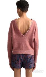 maglia donna scollo ampio Molly Bracken taglia XS 