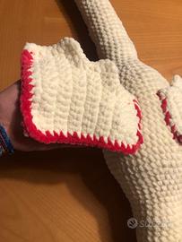 Drago fatto a uncinetto