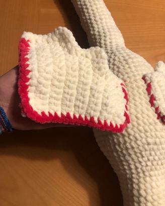 Drago fatto a uncinetto