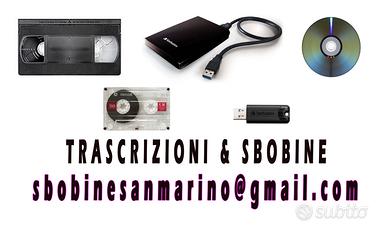 Trascrizioni file audio video