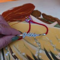 braccialetto Guess cordino rosso