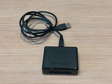 Lettore schede Lexar Workflow CFR1 schede CF usb3