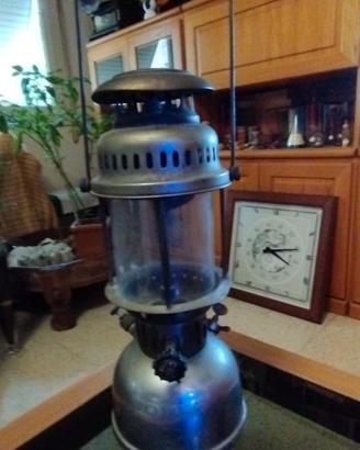 antica lampada  a kerosene Solex 300 anni 40/50in.