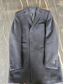 Cappotto Blu Trussardi Uomo tg 50