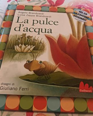 Libro + cd Angelo Branduardi - La pulce d'acqua