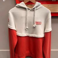 Felpa yamaha rossa e bianca