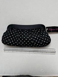 Borsetta elegante Chiara P.in tessuto nero tempest