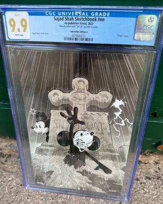 Fumetto CGC 9.9 Topolino zombie