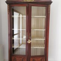 Armadio vetrina stile impero fine 800
