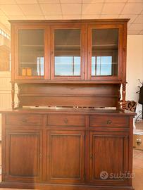 Credenza 6 porte in noce