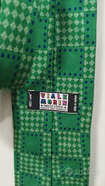 Cravatta Enrico Coveri 100% Seta Viale Morin Forte