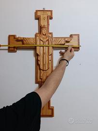 crocefisso di Cristo sacerdote fatto a mano da me