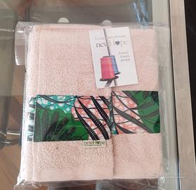Set 3 asciugamani da bagno New Hope nuovi con conf