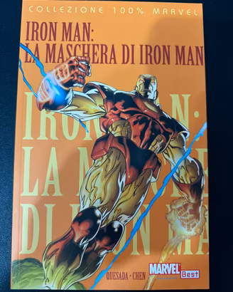 Fumetto 100% Marvel La MASCHERA DI IRON MAN