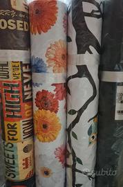 rotoli tessuto pvc stampato accoppiato