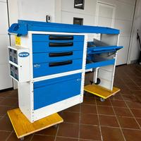 scaffale cassettiera da furgone allestiemento