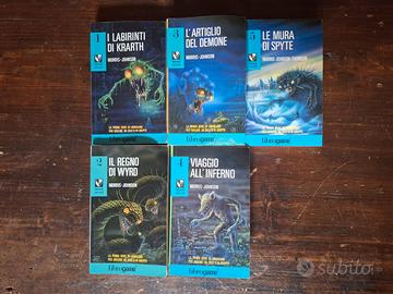 LIBROGAME  Blood Sword – Serie completa (5 volumi)