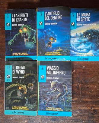 LIBROGAME  Blood Sword – Serie completa (5 volumi)