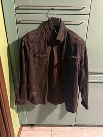 Camicia jeans nera zara