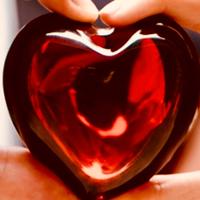 Cuore in cristallo Baccarat