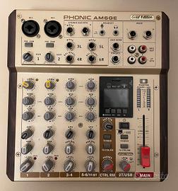 Mixer PHONIC AM6GE Gold Edition