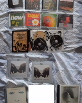 CD P.Collins, Iron Maiden e Tangerine Dream e altr