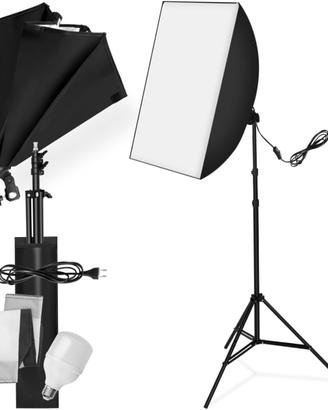 Luci da Studio Fotografico, Set Fotografico Portat