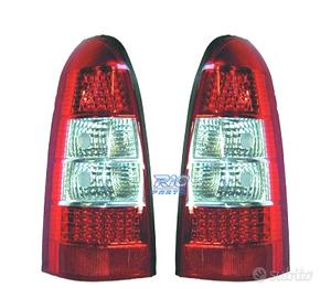 FANALI OPEL ASTRA G CARAVAN 97-04 LED ROSSO CROMAT