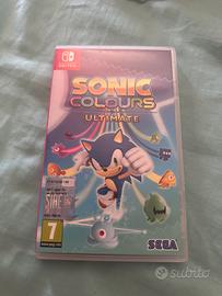 gioco nintendo switch sonic colors ultimate