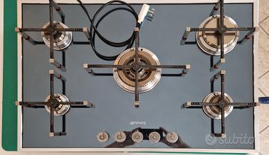 Piano cottura a gas 5 fuochi Smeg PVS750