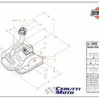 Scarico SITOPLUS Piaggio Vespa 125 T5
