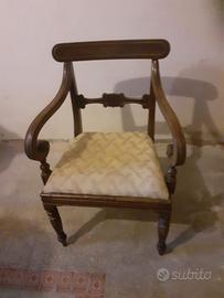Poltroncina '800 capotavola