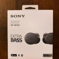 Sony Cuffie Bluetooth wireless WF-XB700