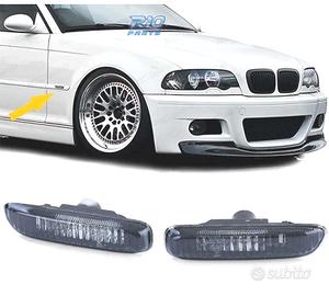 FRECCIE LATERALI BMW E46 98-05 VETRO CHIARO NERO