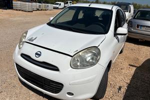 RICAMBI NISSAN MICRA 1.2 BENZINA/GPL ANNO:2012