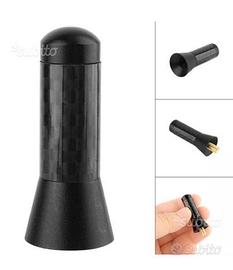 Antenna corta CARBON alluminio mini 3,5cm radio