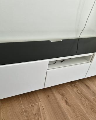 Piano di copertura nero - Besta Ikea