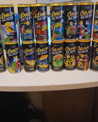 20 Lattine Lemonsoda & Oransoda 90 Anni + 3 omaggi