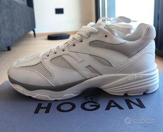 Hogan interactive h665 pelle bianca 7.5 nuove