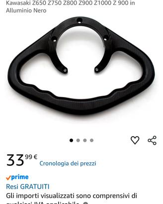 manubrio passeggero kawasaki 