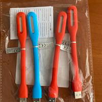 4 Luci LED USB Nuove